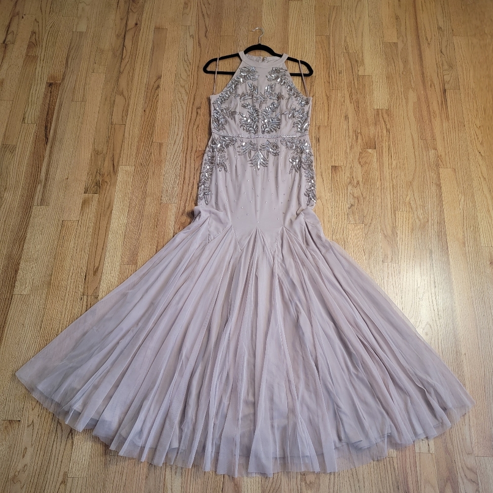 Hand Embellished Bridesmaid Dress